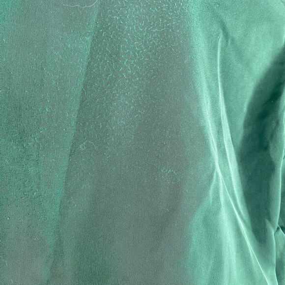 Studio Fun Green Button Front Long Sleeve Belted Coat Women's Size Small S - Picture 11 of 12